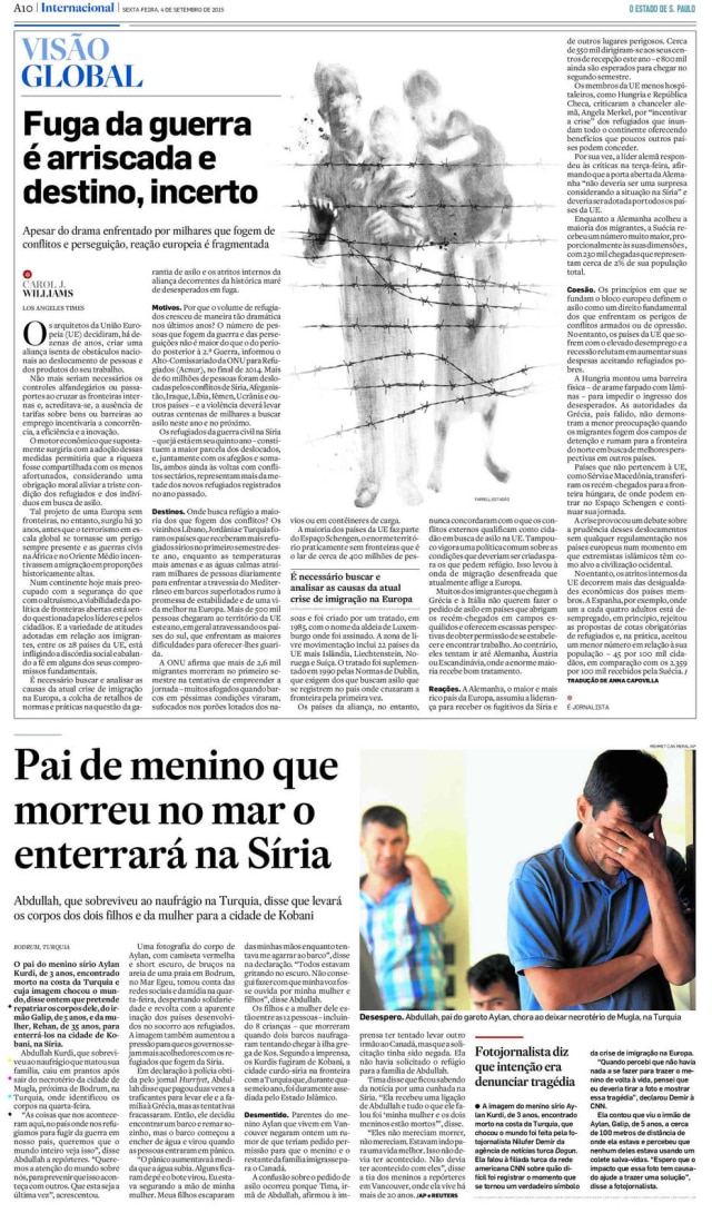 Acervo/Estadão > Estadão - 4/9/2015