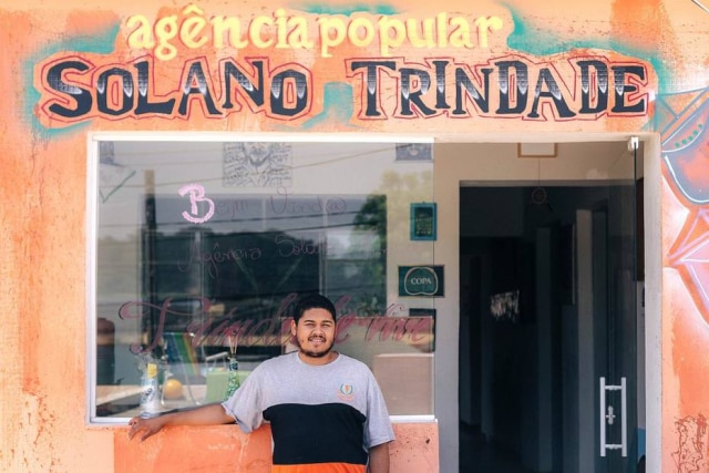 Thiago Vinícius de Paula da Silva, 32, do Capão Redondo, em São Paulo, está à frente da agência cultural Solano Trindade que promove a democratização do acesso a alimentos orgânicos
