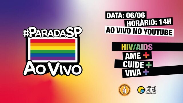Divulgação/ Parada LGBT Parada do Orgulho LGBT de São Paulo será 100% virtual pelo segundo ano consecutivo por causa da pandemia