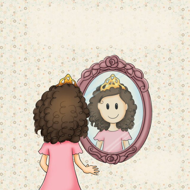 Aline Scheffler Ilustração 'As Princesas Encaracoladas'