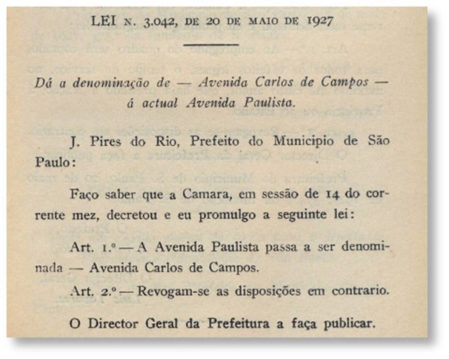 Decreto do prefeito João Pires do Rio.