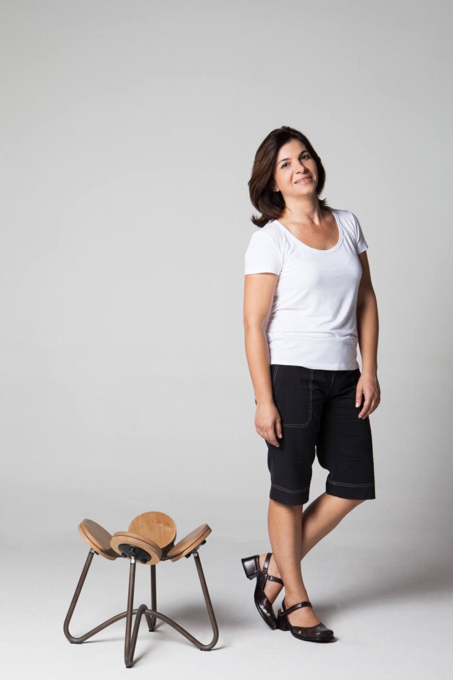 divulgação A designer Flávia Pagotti