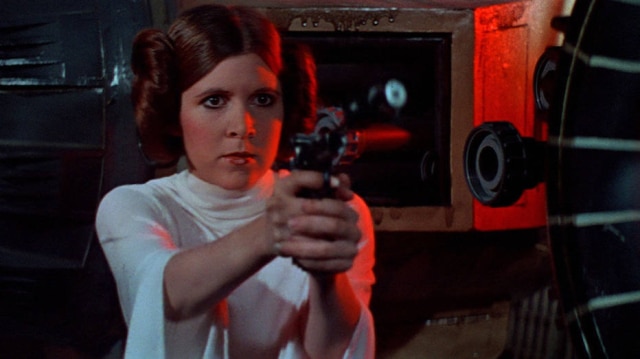 Reprodução Fãs querem que a Princesa Leia seja coroada uma princesa da Disney.