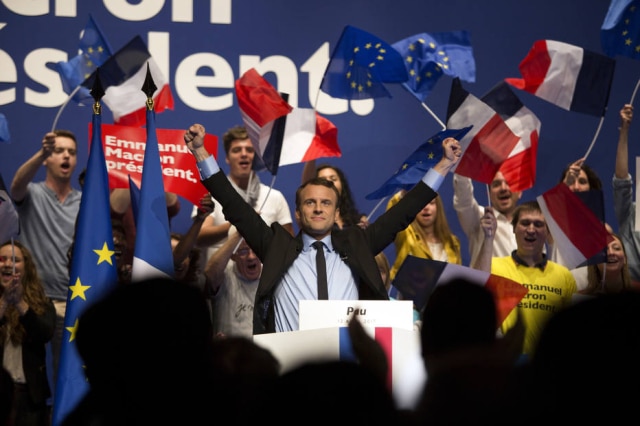 Pierre Terdjman/The New York Times Aos 39 anos, Emmanuel Macron pode se tonar o mais jovem presidente da França