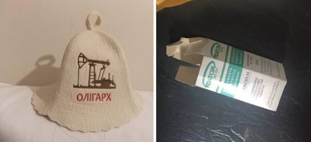 Instagram / @meaganmday Touca que estava no anúncio e produto recebido.