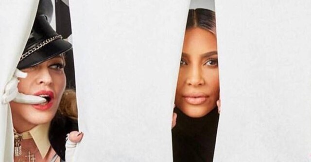 Instagram.com/madonna Madonna e Kim Kardashian compartilharam seus conhecimentos sobre beleza