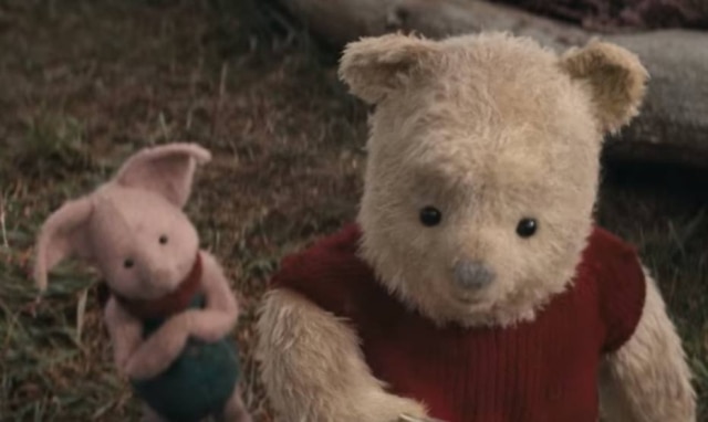 Reprodução de cena de 'Christopher Robin - Um Reencontro Inesquecível' (2018) / Walt Disney Pooh e Leitão em 'Christopher Robin - Um Reencontro Inesquecível'