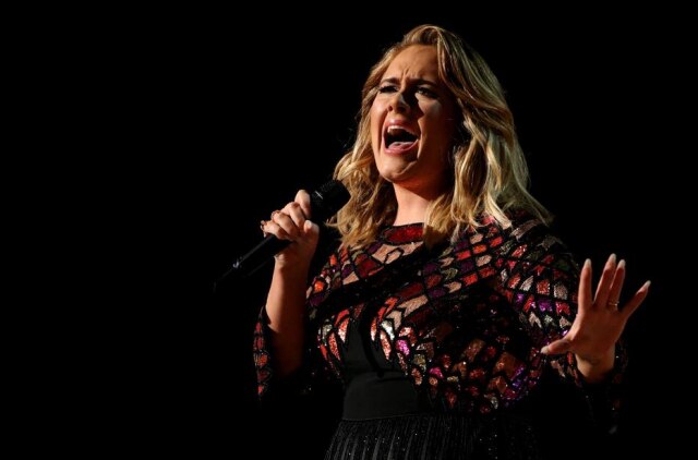 REUTERS/Lucy Nicholson Adele.