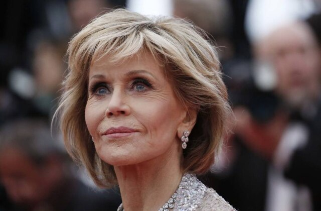 REUTERS/Stephane Mahe A atriz Jane Fonda.