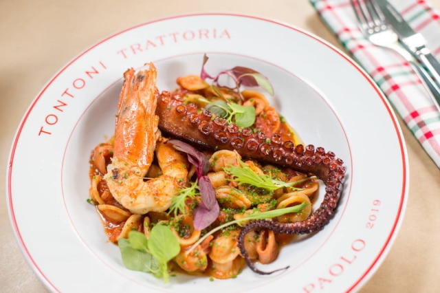Tiago Queiroz/Estadão Orecchiette à marinara do restaurante Tontoni, nova empreitada de Rozzino