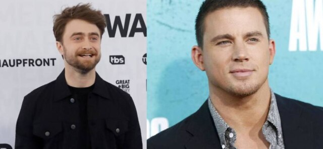 REUTERS/ Mike Segar e Danny Moloshok Os atores Daniel Radcliffe e Channing Tatum estão no elenco do filme 'Cidade Perdida', que também conta com Sandra Bullock no cast. Tatum gravou uma cena de nudez que Radcliffe declarou que gostaria de ter presenciado.