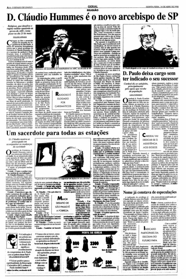 >> Estadão- 16/4/1998